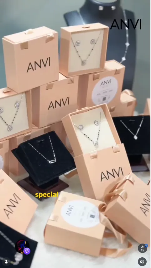 Anvi Silver jewellery gift boxes