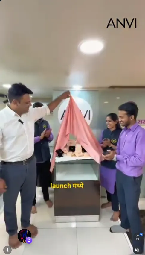 Anvi Silver mangalsutra launch event in Nashik