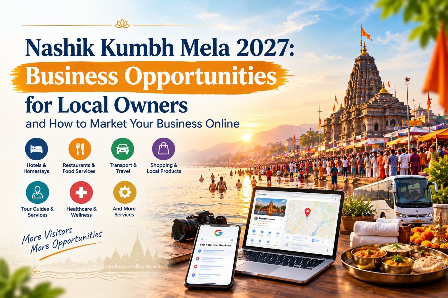 Nashik Kumbh Mela 2027 Business Opportunities for Local Owners - Growholic Corporation Nashik